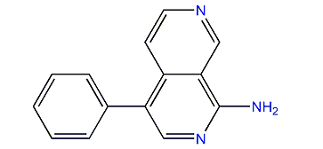 4-Phenyl-2,7-naphthyridin-1-amine